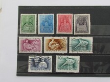 Hungarian Postage Stamps 9 used mounted Stamps