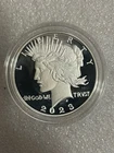 2023 Peace Silver Dollar Proof Coin In Original Box With COA