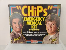 Vintage CHiPs Emergency Medical Kit New 1980 By Empire Toys Ponch & Jon