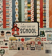 Echo Park Paper Co. Collection Kit: 1st Day Of School (Made In USA)