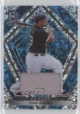 2020 Panini Chronicles Spectra Neon Blue Prizm Swatches 35/99 Jose Abreu 0s9t