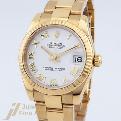 ROLEX Datejust 31 - Ref. 178278 - Gelbgold - Automatik - Full Set 12/2014
