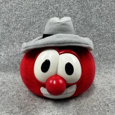 Vintage 2000 Fisher Price VeggieTales Bob Tomato Bounce N Talk Plush NO SOUND
