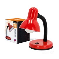 Kobi Schreibtischlampe ŚMieszek Rot E27 Verstellbar 230V IP20 Tischlampe