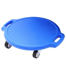 Sports Scooter Board with Handles Sitting Scooter Board with Universal Wheels...