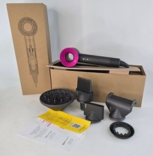 AUTHENTIC Dyson Supersonic Hair Dryer Set With 5 Attachment HD07 Iron Fuchsia