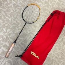 Wilson Badminton Racket C84 Exclusive With Storage Bag, Orange