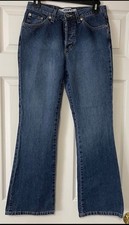 Mavi 136 Molly Women’s Jeans Flare Low Rise Button Fly Size 27/30