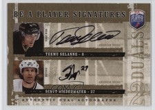 2006 Be a Player Signatures Duals Scott Niedermayer Teemu Selanne Auto HOF lk8