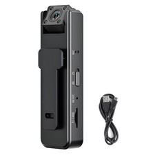 Wearable Mini Police Camera 1080P Video Recorder with Clip Night Vision 500mAh