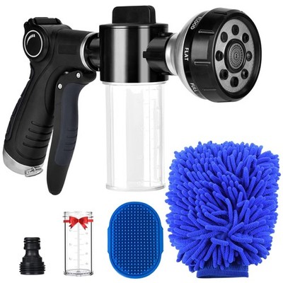 High Pressure Watering Nozzle with Soap Dispenser