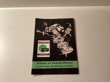 Zündapp Montageanleitung Zweitakt-Motoren original deutsch 38-seitig rar !