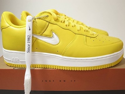 NIKE Air Force 1 Low Retro Jewel Swoosh Speed Yellow Mens US11