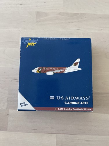 Gemini Jets US Airways Airbus A319 1:400 Scale Diecast Model Aircraft GJUSA890