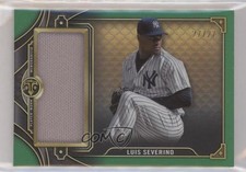 2022 Topps Triple Threads Single Jumbo Relics Emerald 27/27 Luis Severino 6fs