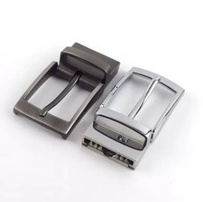 Classic Men’s Reversible Belt Buckle, Need No Tool Replacement Belt Buckle Casua