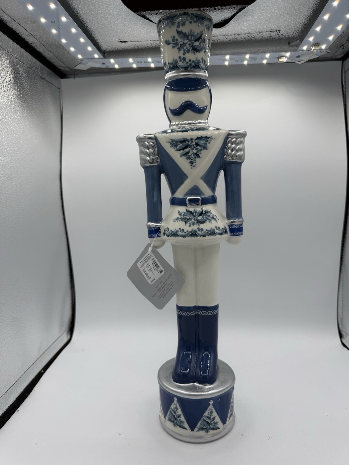 Dillard’s Southern Living LARGE Blue White Chinoiserie Nutcracker 17.75” NWT