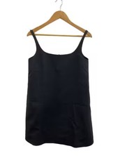 PRADA/Sleeveless Dress/Size 38/Wool/Grey/Solid