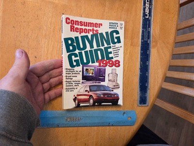 Consumer Reports Buying Guide 1998