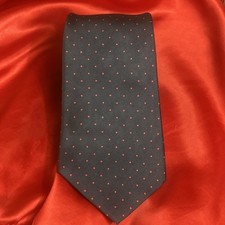 Sir James Tie Blue & Red Geometric Pattern Power Tie Made in USA