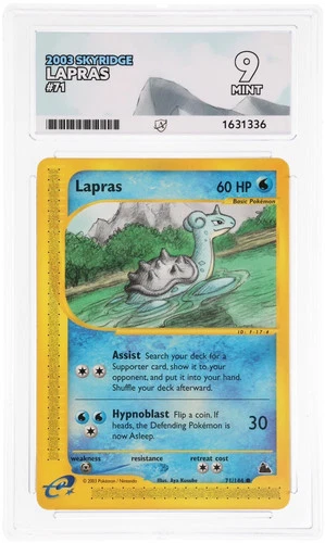 ACE 9 Lapras 71/144 2003 Skyridge Pokemon Mint