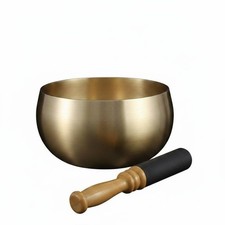 Tibetan Singing Bowl Set Deep Sound Wave Brass Sound Bowl Handmade