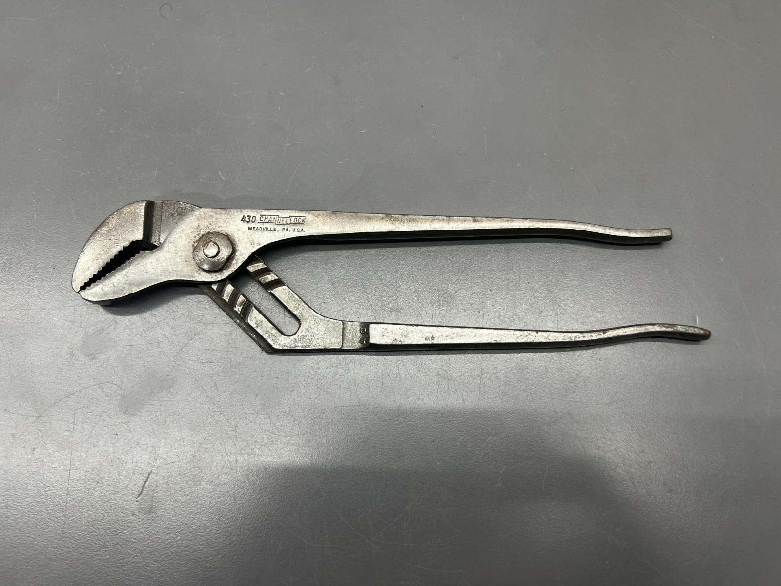 Vintage Channellock 430 Tongue Groove Pliers USA