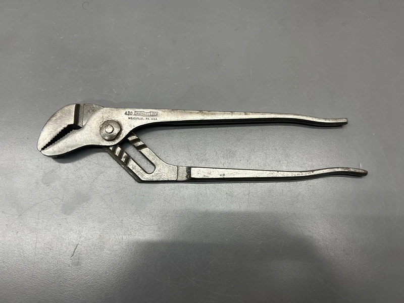 vintage Channellock 430 tongue-and-groove pliers, USA