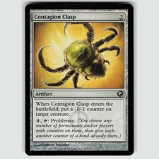 Contagion Clasp Scars of Mirrodin 144 U LP MTG