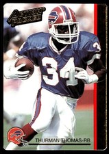 Thurman Thomas 1992 Action Packed NFLPAMDA 24K #16 Bills NFL READ FREE SHIPPING