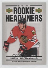 2006-07 Upper Deck Rookie Headliners Dave Bolland #RH10 7o1
