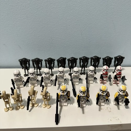 LEGO Star Wars: 75372 & 75431 Clone Trooper & Super Battle Broid Minifigures