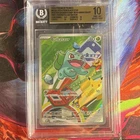 Pokemon TCG Mega Evolution Black Star Bulbasaur 037 Promo Holo Eng BGS 10