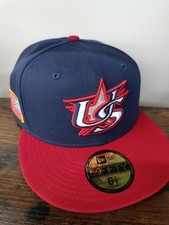 USA Baseball New Era 2026 World Baseball Classic 59FIFTY Fitted Hat Sz 6 7/8