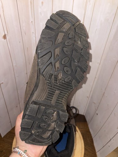 Wolverine Men Spencer Waterproof Hiking Boot Brown/Black 10.5 ew Work Boots - Picture 7 of 7