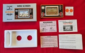 Nintendo Fire Attack ID-29 wide screen Game&Watch lcd handheld France version