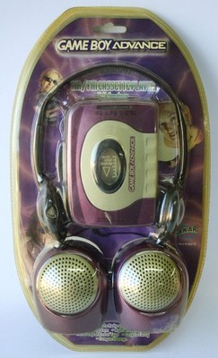 2002 GAME BOY ADVANCE AM/FM CASSETTE PLAYER WITH SPEAKERS NINTENDO