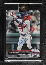 2022 Topps Archives Signature Series 15/16 Cristian Pache Buyback Auto 1o2