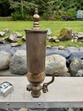 Antique Train Locomotive Brass Steam Whistle PENBERTHY 4" Diameter WORKS