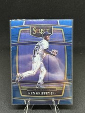2022 Panini Select - Concourse Ken Griffey Jr #54 Blue Prizm