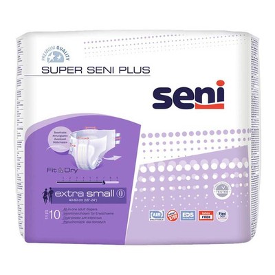 SUPER SENI PLUS XS Windeln für die Nacht für Erwachsene · 10 St · PZN 03427182