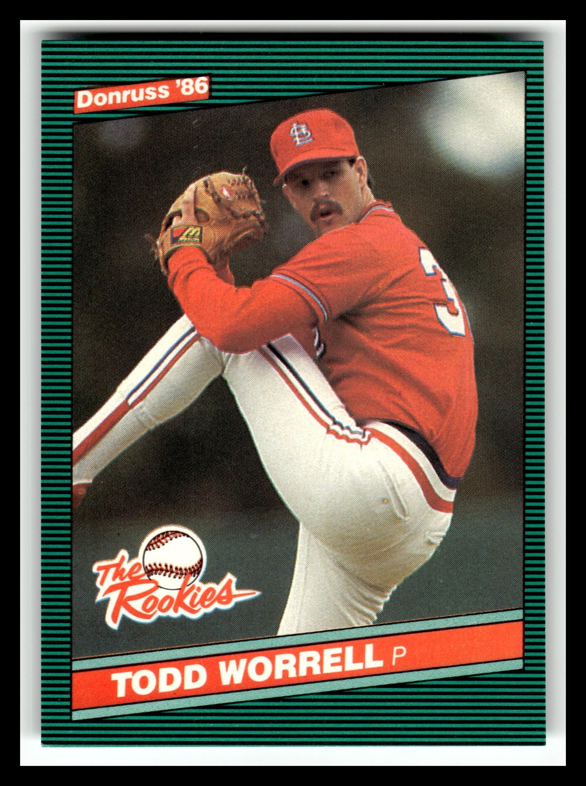 1986 Donruss The Rookies #21 Todd Worrell
