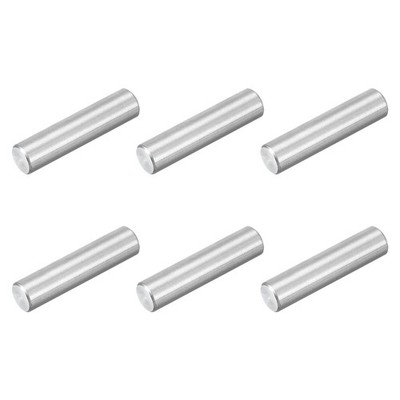 6Pcs M8x35mm 304 Stainless Steel Dowel Pin, Cylindrical Shelf Support Peg Pin