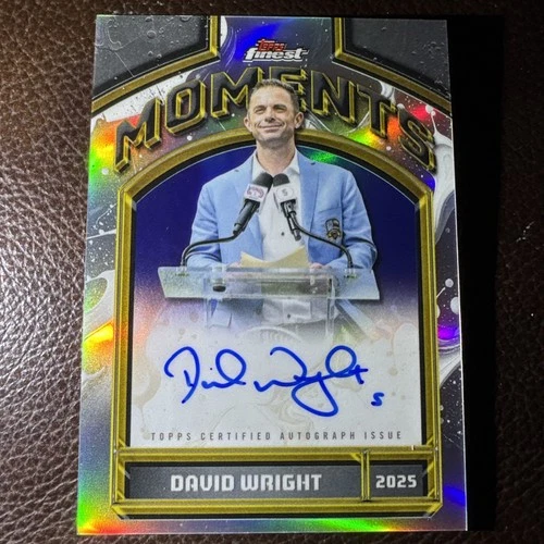 2026 Topps Finest David Wright Base (RAW)