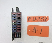 00 01 TIBURON MAIN DASH FUSE BOX RELAY SWITCH WIRE PANEL CAR 2.0L ENGINE MOTOR