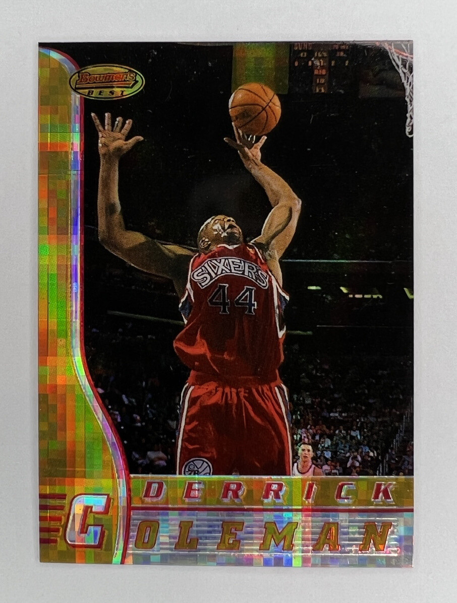 Derrick Coleman 1996 Bowman's Best #47 Atomic Refractor Price