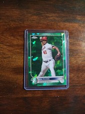 2022 TOPPS UPDATE CHROME SAPPHIRE JOE ROSS GREEN PARALLEL 42/75 US132 SSP SP