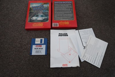Major Motion von Microdeal ~ Original verpacktes Atari ST Spiel