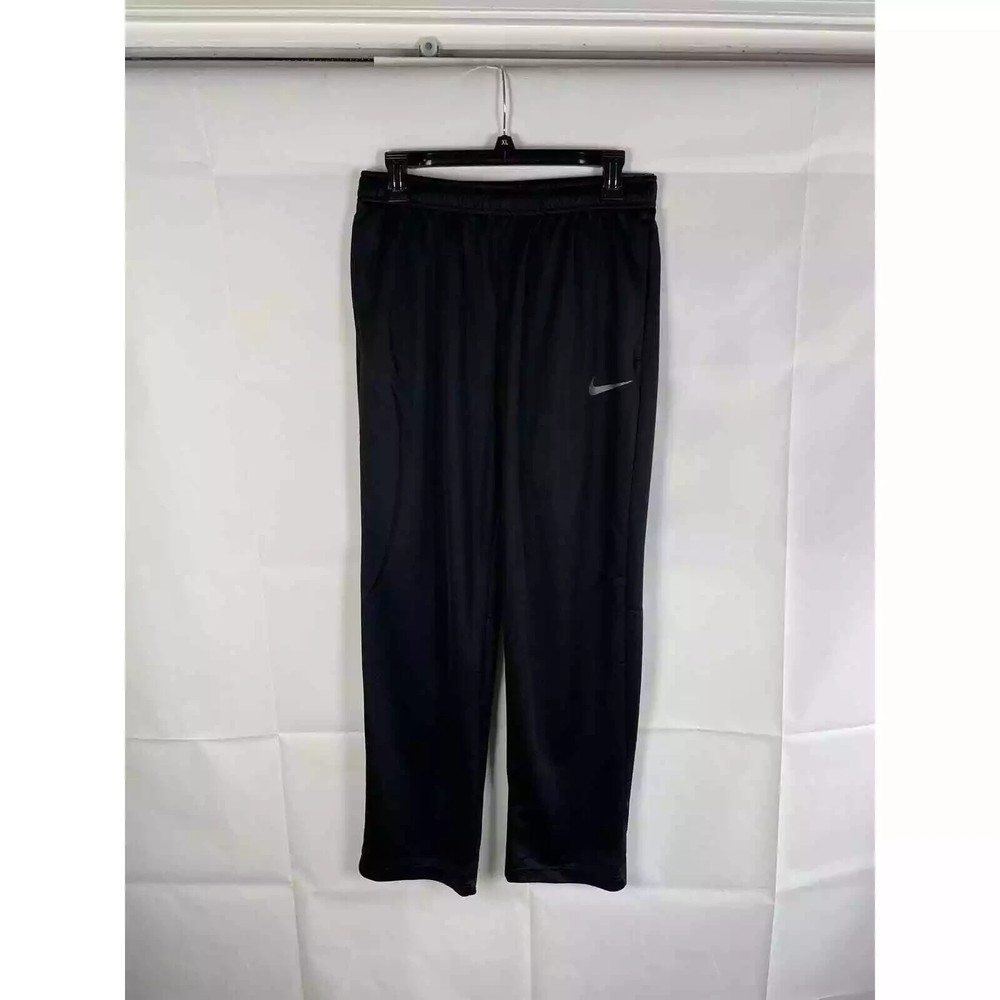 Men's M 🔥 Nike Dri-Fit Epic Knit Training Pants Black 927388-010 Wide leg