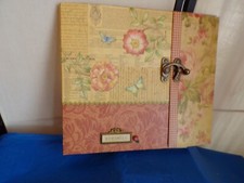 K  Company 12"X12" Brianna Memories Scrapbook Album Beautiful Collector Floral